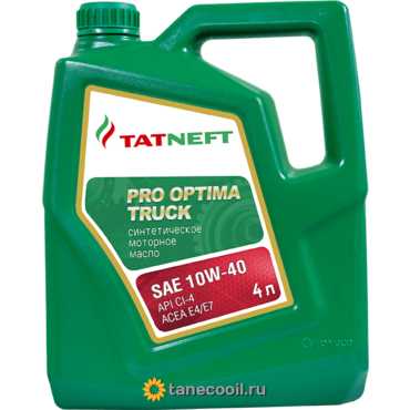 Татнефть Pro Optima truck SAE 10W-40