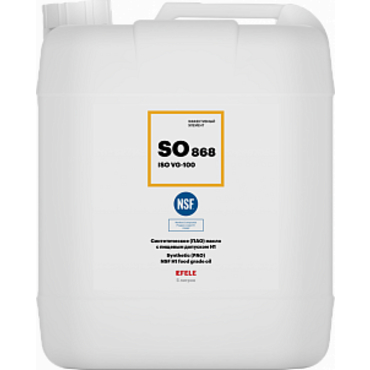Синтетическое (ПАО) масло с пищевым допуском H1 EFELE SO-868